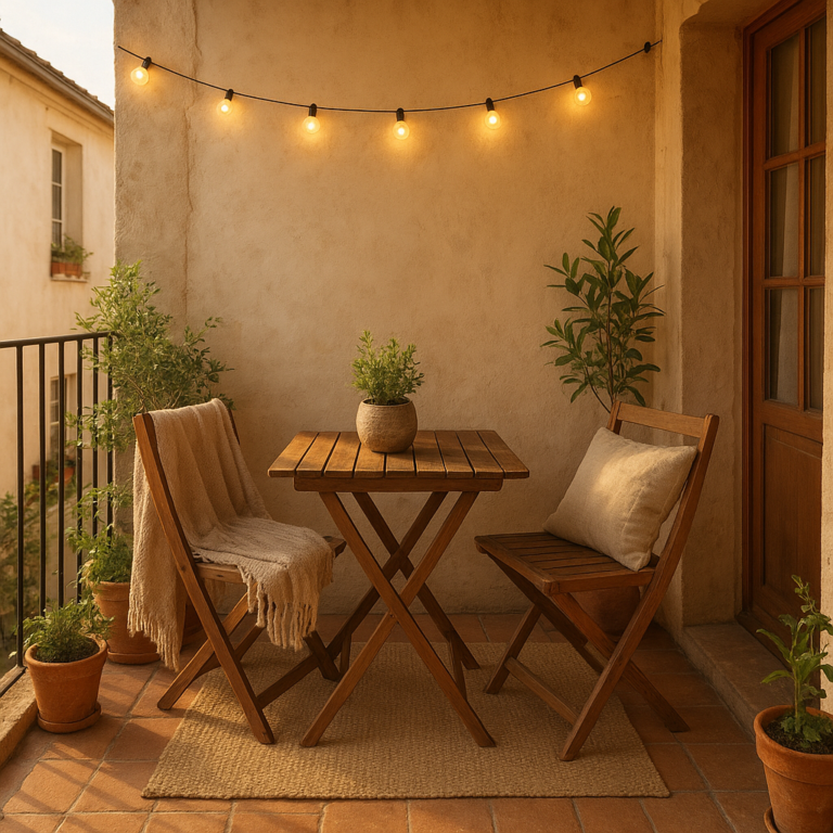 Aménager une terrasse à petit budget : idées déco et bons choix