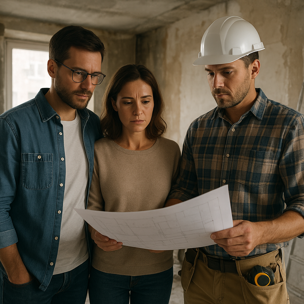 Diagnostic et préparation d’une rénovation d’appartement