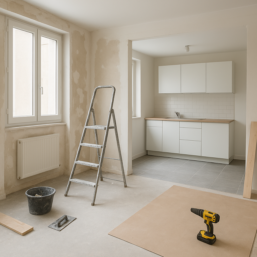 Pourquoi les petites surfaces restent-elles intéressantes en immobilier ? 4 Rénovation d’une petite surface avant mise en location