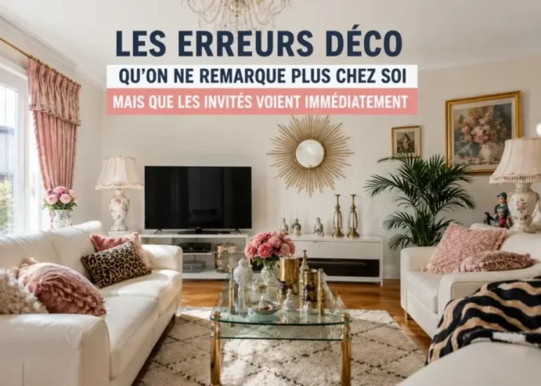 Les erreurs de déco qu’on ne remarque plus chez soi mais que les invités voient immédiatement